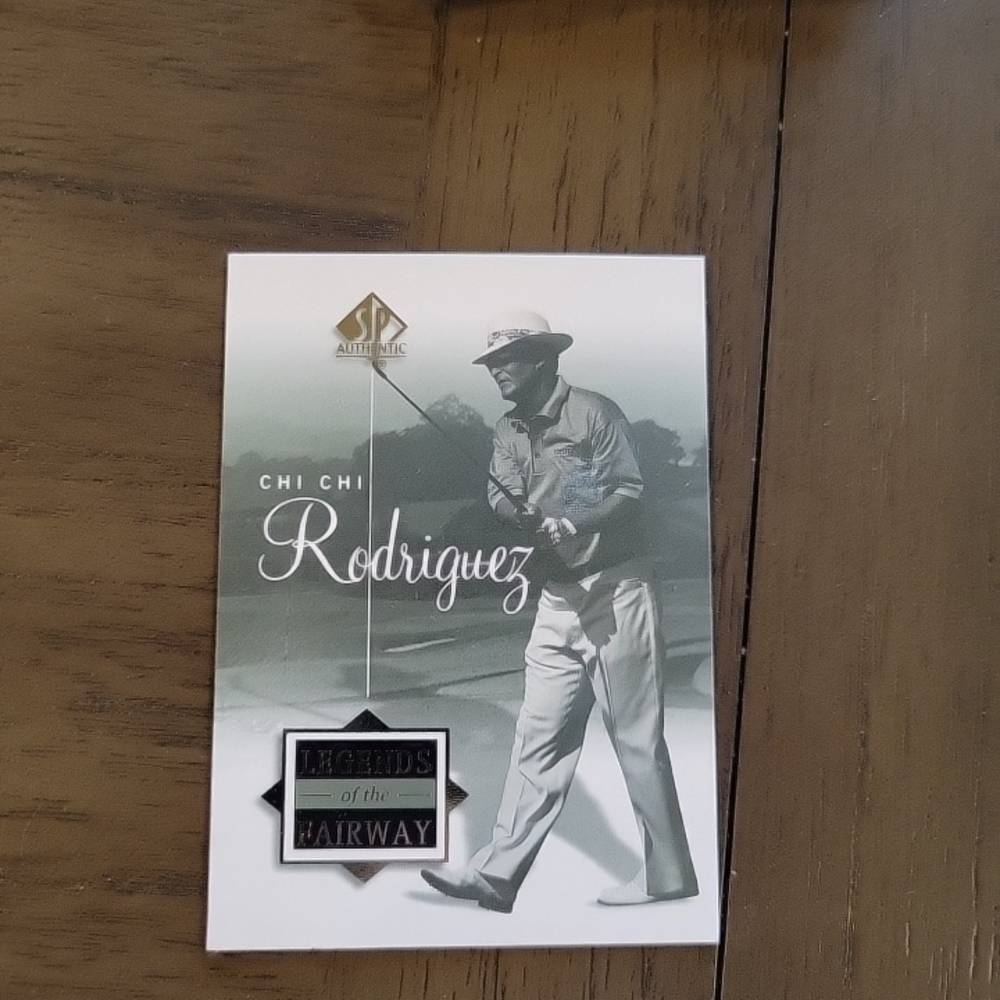 2002 SP Authentic Legends of the Fairway Chi Chi Rodriguez #49SPA